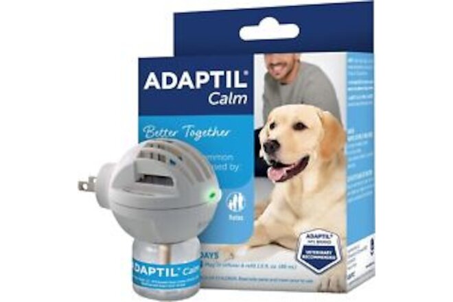 ADAPTIL Dog Calming Pheromone Diffuser, 30 Day Starter Kit (48 mL)
