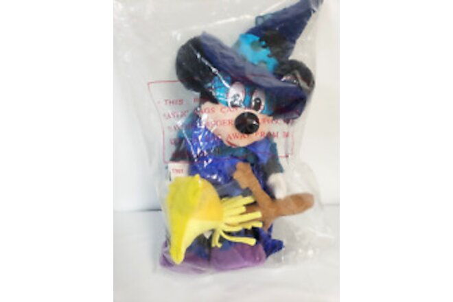 New Disney Minnie Mouse Halloween Plush Witch Costume Stuffed toy 16in
