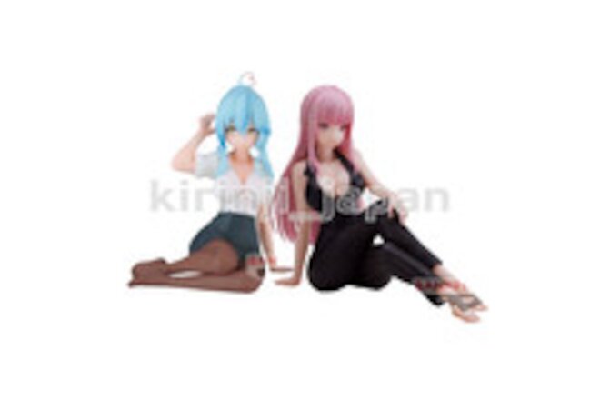 Hololive Lamy Yukihana Mori Calliope Figure Set of 2 IF Relax time Banpresto Pre