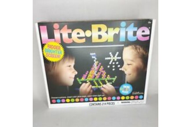 Lite-Brite Basic Fun Play With Light Toy 2019 New Open Box