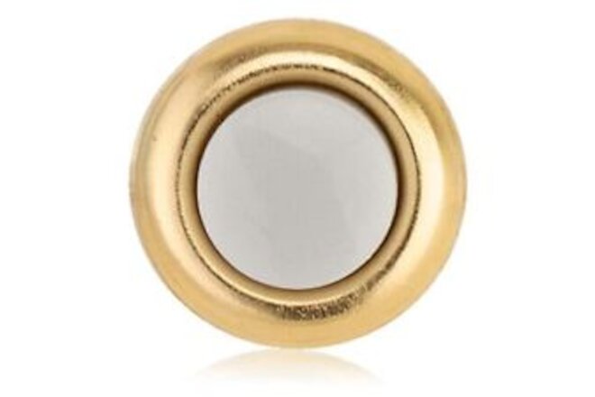FMB Doorbell Button, 1-Pack, Brass Brass (Unlighted)