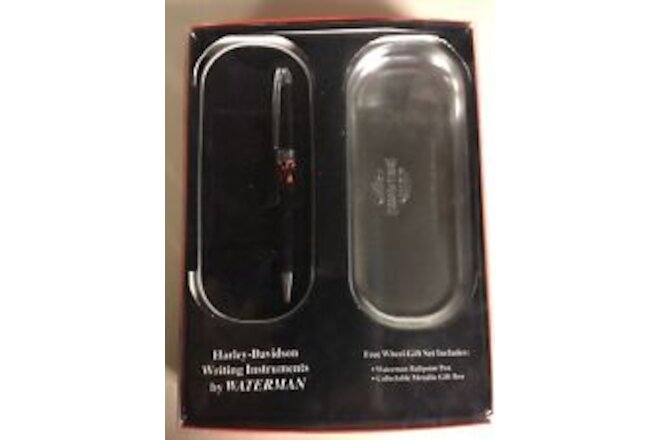 Harley Davidson Pen Writing Instruments By Waterman Brand New in Sealed Box!