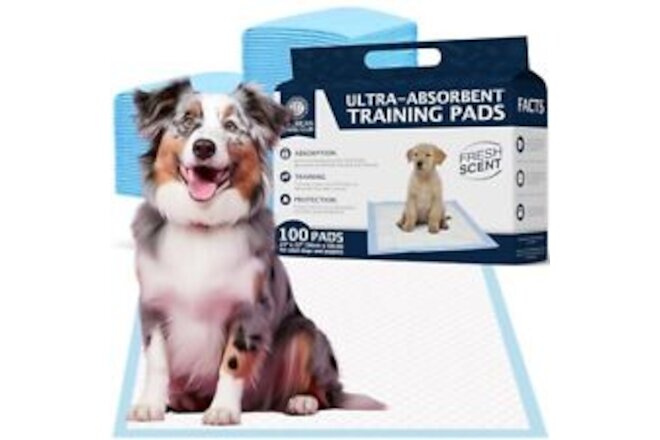 Kennel Club Scented Puppy Training Pads with Ultra Absorbent Quick Dry Gel â€“