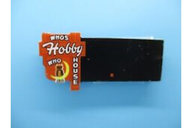 MILLER ENGINEERING N/HO SCALE NEON SIGN - WHO'S HOBBY - #441452