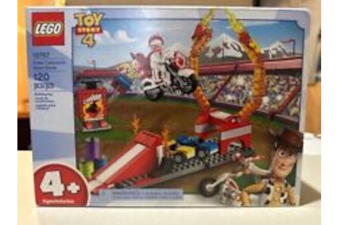 LEGO Toy Story Duke Caboom's Stunt Show Set (10767) Building Kit 120 pcs Retired