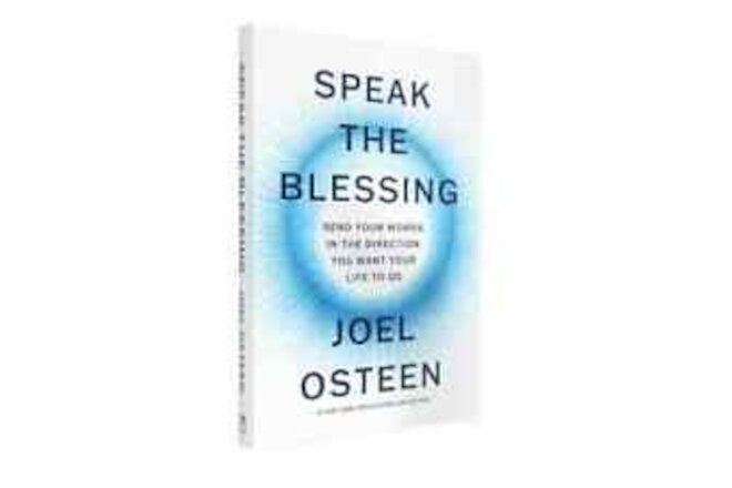 SPEAK THE BLESSING NEW Book Rev. Joel Osteen RARE NEVER READ WILL SHIP APRIL 10