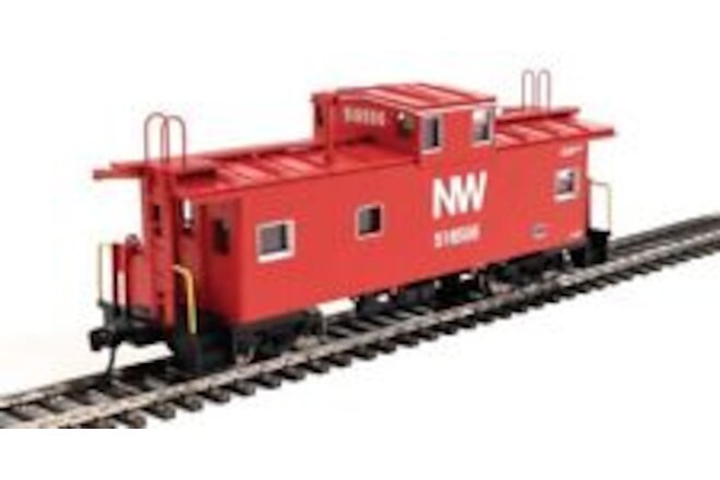 Walthers-International Wide-Vision Caboose - Ready to Run -- Norfolk & Western #