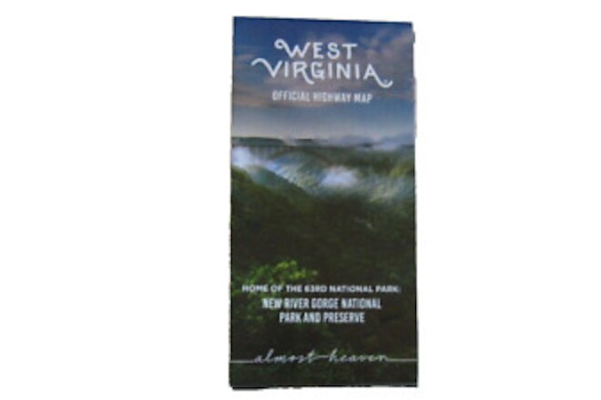 West Virginia Official Highway Map 2022 Home 63rd National Park New River Gorge