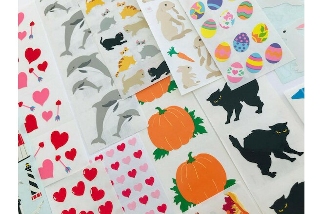 Mrs Grossman Stickers Lot 10 Mods Random Surprise Collectible Happy Mail!
