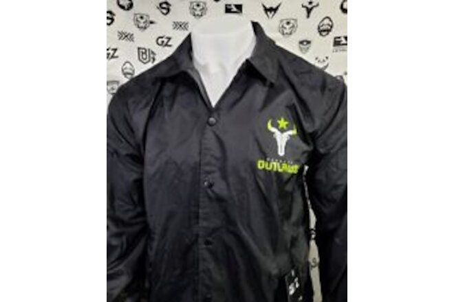 Overwatch League Houston Outlaws Coaches Jacket Size: SMALL FREE PATCH INCLUDED