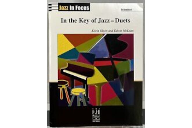 Jazz in Focus - In the Key of Jazz Duets Piano Sheet Music FJH Music Co. FJH2199