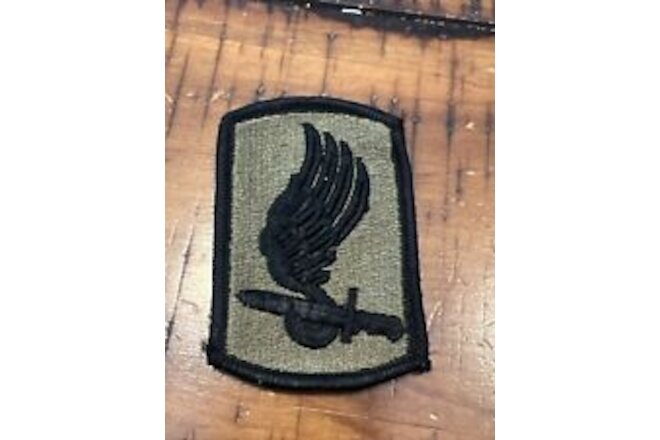 173rd Airborne Infantry (no Tab) Subdued U.S. Army Shoulder Patch
