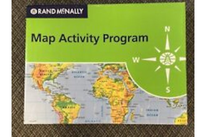 Rand McNally United States Map Activity Program Education Set
