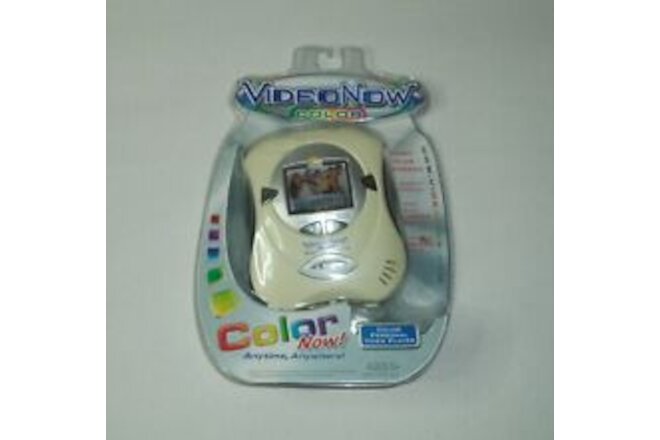 Video Now Color White Video Player 2004 Hasbro Tiger Electronics *NEW* VideoNow