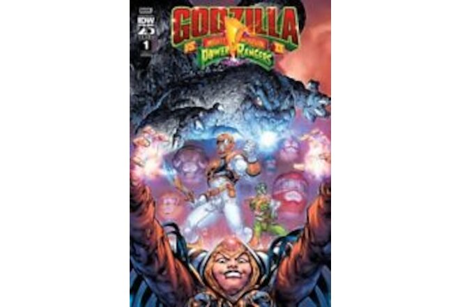 Godzilla Vs. The Mighty Morphin Power Rangers II #3 Variant B (S PRESALE 6/26/24