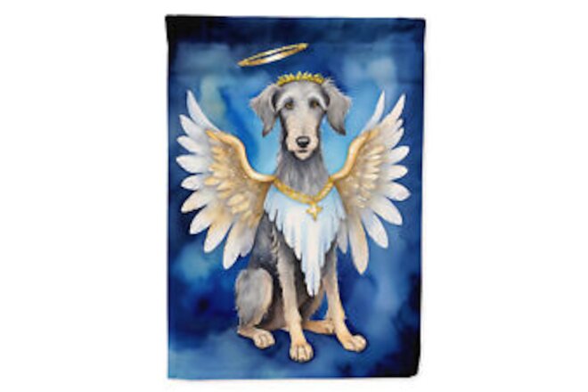 Scottish Deerhound My Angel Flag Canvas House Size DAC7074CHF