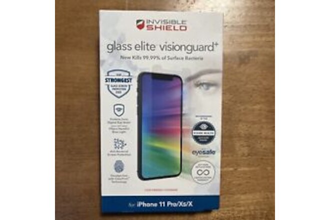Invisible Shield Glass Elite iPhone 11 Pro / Xs/ X  Screen Protector Brand New