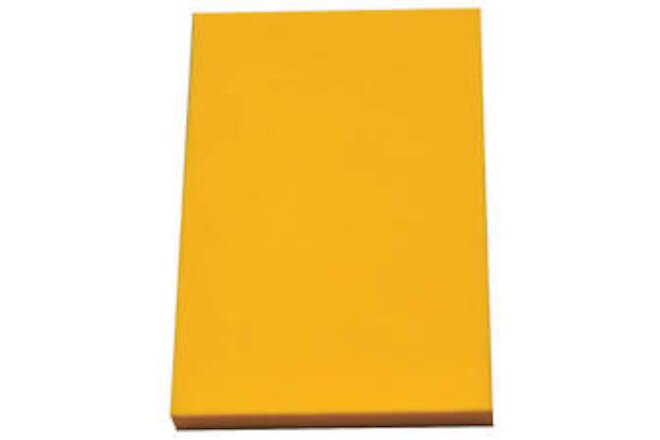 GRAINGER APPROVED 1001332Y Polyethylene Sheet,L 4 ft,Yellow