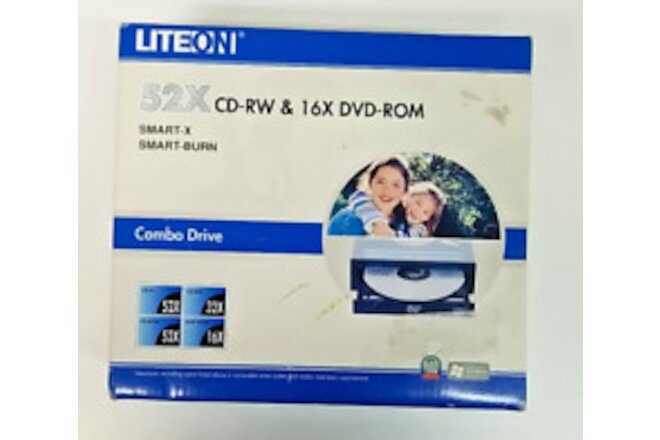 LITEON 52X CD-RW & 16X DVD-ROM Combo Drive    NEW