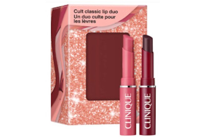 Clinique Almost Lipstick Cult Classic Lip Duo - Black Honey & Pink Honey Mini