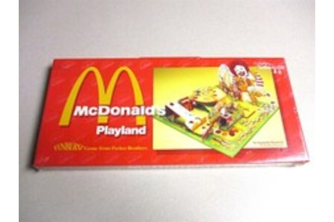 McDonalds 1984 Playland Funburst Board Game - New Old Stock