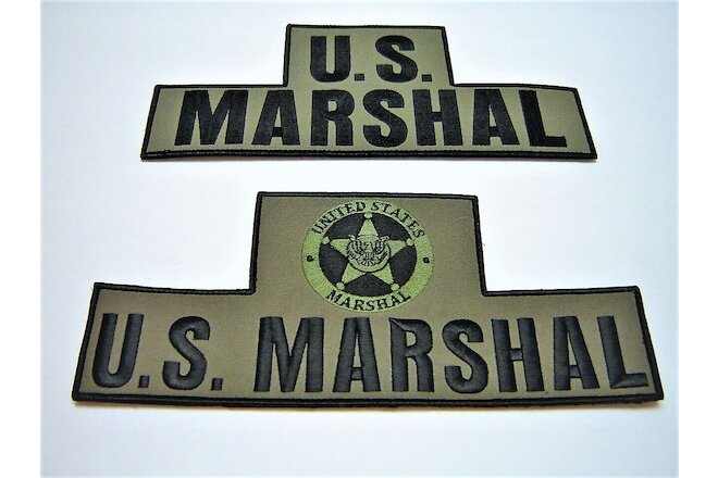 US MARSHAL FEDERAL POLICE PATCHES