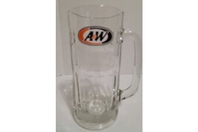 New A&W 20oz Crystal Mug Heavy Duty Glass Collectible Root Beer 7 Inch 20 oz