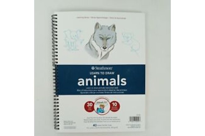 Strathmore Learn to Draw Animals Instruction Pad Christopher Hart 30 Lessons