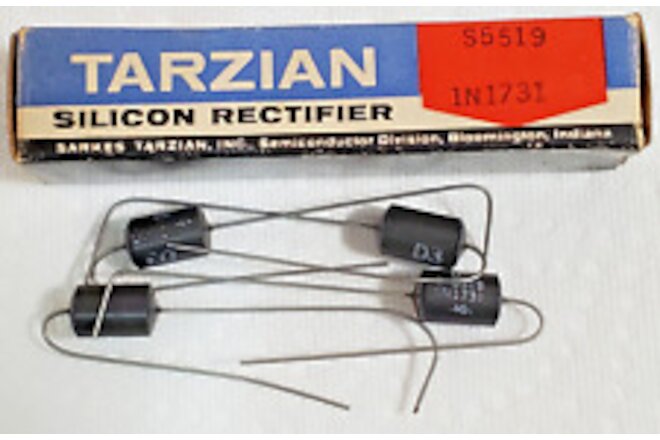 4 Vintage Sarkes Tarzain Silicon Rectifiers 1N1731 S5519