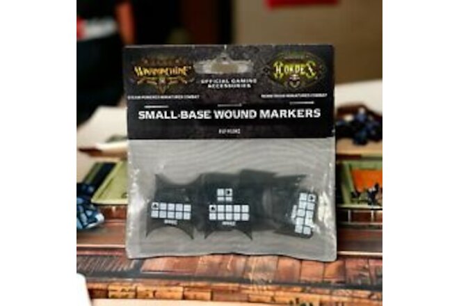 Warmachine/Hordes Official Gaming Accessories - Small-Base Wound Markers (10 CT)