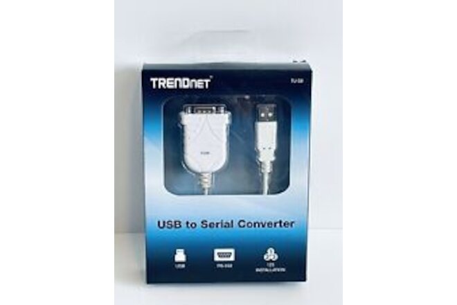 NEW TRENDnet TU-S9 USB to Serial Converter USB to RS-232 (Serial)