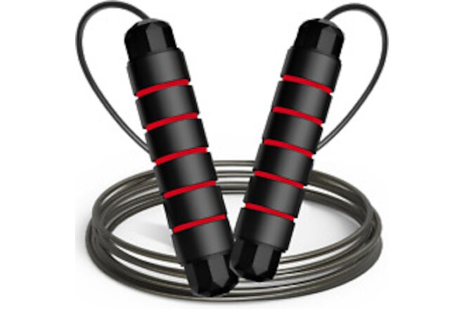 Jump Rope, Exercise Jumprope for Men Women and Kids Workout,Rapid Speed Jumping