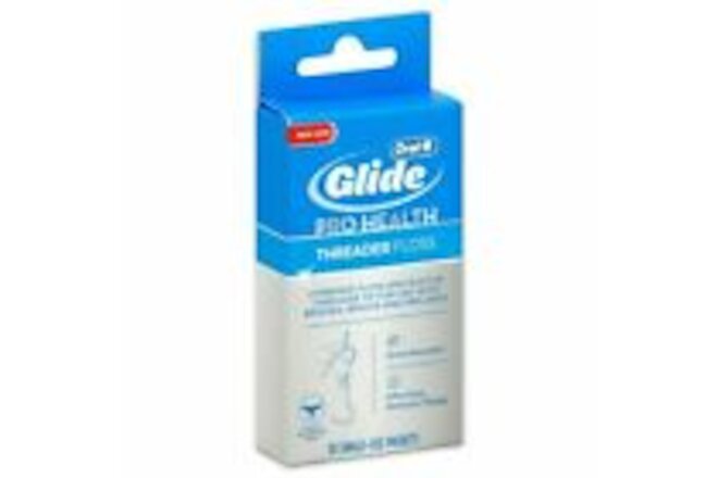 3 LOT OF ORAL B GLIDE PRO HEALTH THREADER FLOSS 30 PACKETS EACH FREE SHIPPING