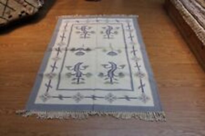 4' x 6' handmade carpet hand-woven  rug CLOSE OUT SALE PRICE