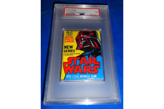 1977 Topps Star Wars Series 2 Wax Pack Graded PSA 7 NM
