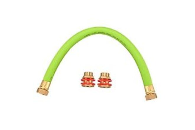 Rain Barrel Linking Connect (Link Connector) Kit - Two Brass 1PCS 20" Hose