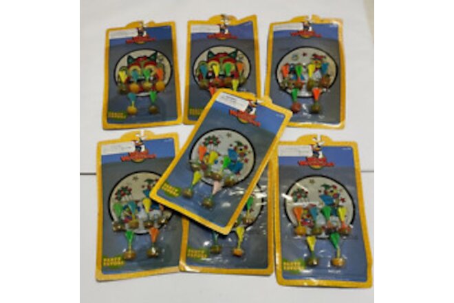 WOODY WOODPECKER Party Favors Dart Target Game Toy Walter Lantz Lot of 7 NEW
