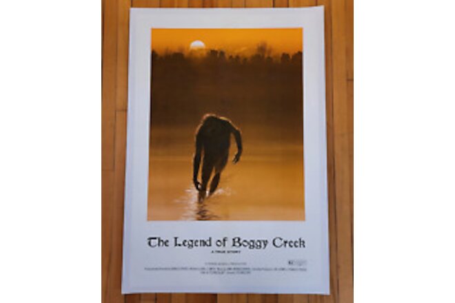 Original Movie Poster, The Legend of Boggy Creek 1973 1SH 41x27", Linen Backed