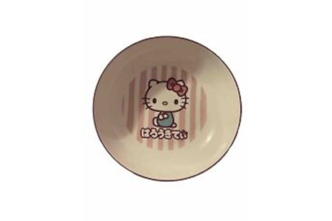 Hello Kitty Bowl Kawaii Ceramic Plate With Bows