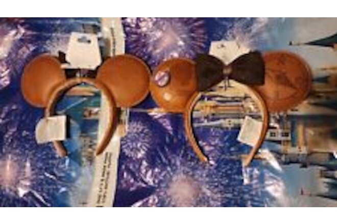 Disney Parks 2024 Up Ears Headband Grape Soda Compass