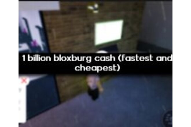 💰 1 Billion Bloxburg Cash 💰 *Limited* (30x Cheaper)