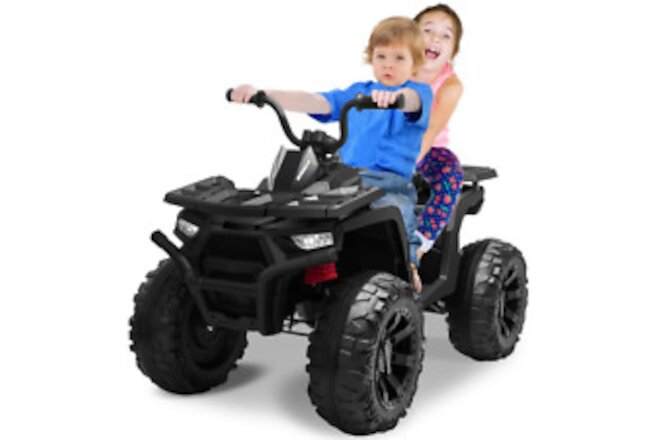 24V Kids Ride on ATV with 2 Seater, 2* 200W Motor 9AH Battery Powered Electric C