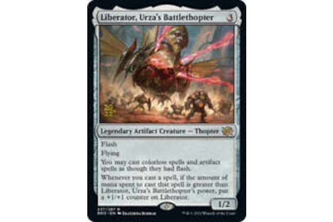 Liberator, Urza's Battlethopter [The Brothers' War: Prerelease Promos]