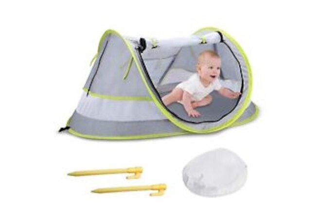 Timisea Baby Beach Tent Pop Up Beach Tent Sun Shade for BabyPortable Baby Tra...