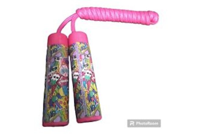 Monster High Pink Jump rope with multicolor handles Summer Girls Outdoors