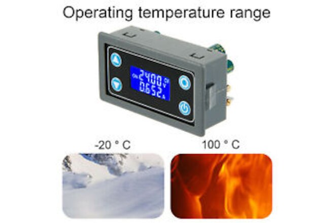 Hot Power Supply Module Adjustable Constant Buck Boost with LCD HD Display US
