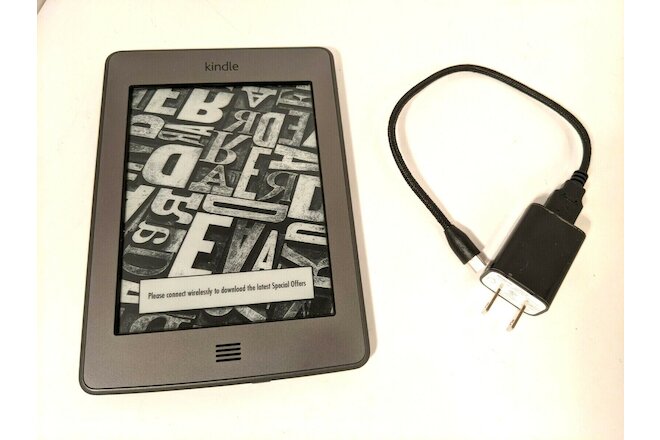 Amazon Kindle Touch (4th Generation) 4GB, Wi-Fi, 6in - Silver