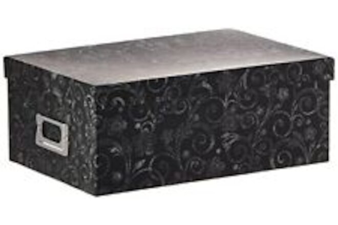 Photo Storage Box, Chalkboard, Chalkboad Floral Design