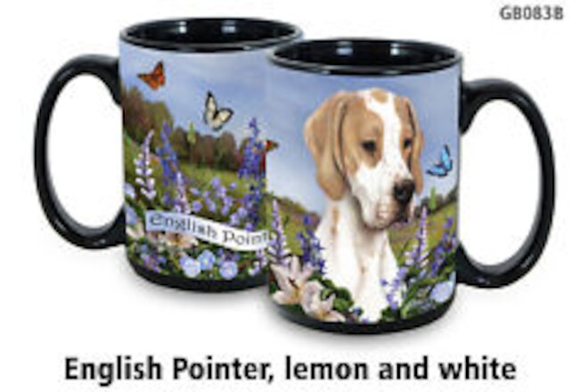 Garden Party Mug - Lemon and White Pointer