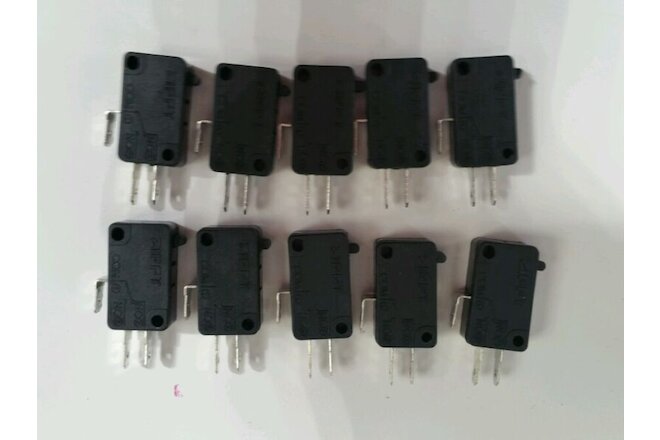 Push Button Micro Switch arcade replacement -10 piece USA stock